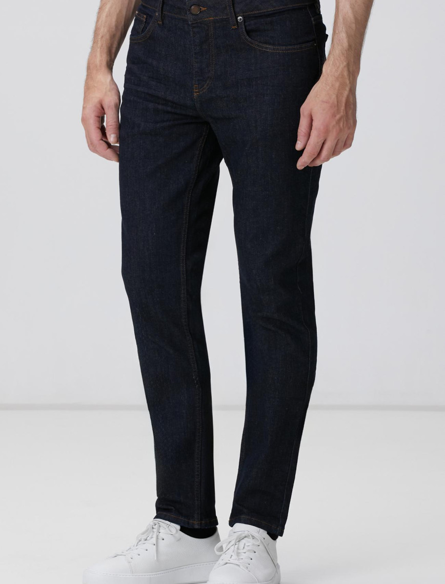 Network Erkek Lacivert Denim Pantolon Network Erkek Lacivert Denim Pantolon