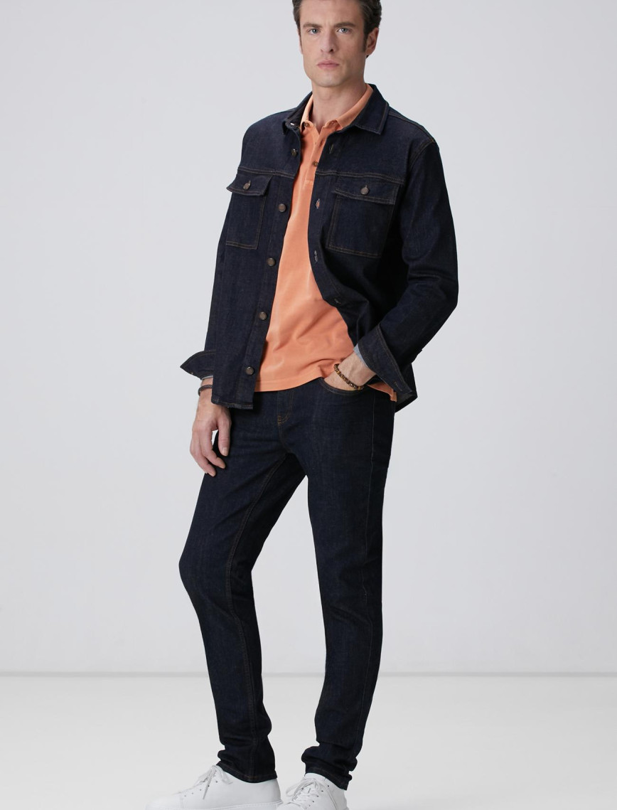 Network Erkek Lacivert Denim Pantolon Network Erkek Lacivert Denim Pantolon