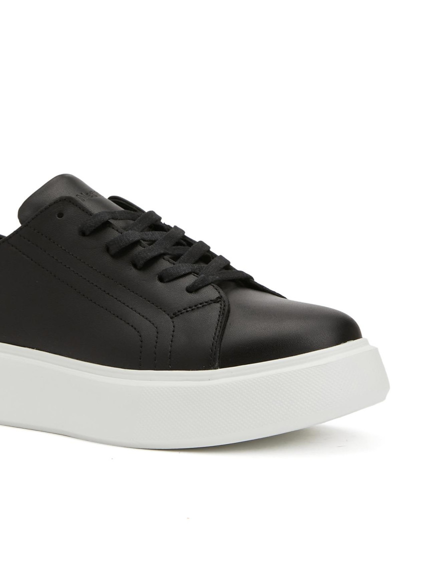 Network Kadın SiyahDeri Sneaker Network Kadın SiyahDeri Sneaker