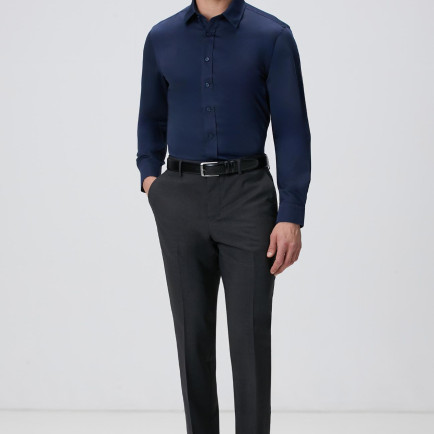 Network Erkek Antrasit Yün Karışımlı Pantolon Network Erkek Antrasit Yün Karışımlı Pantolon