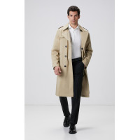 Network Erkek Siyah Yün Karışımlı Pantolon