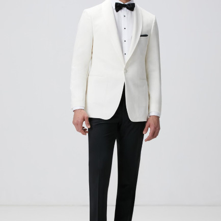 Network Erkek Siyah Yün Karışımlı Smokin Pantolon Network Erkek Siyah Yün Karışımlı Smokin Pantolon