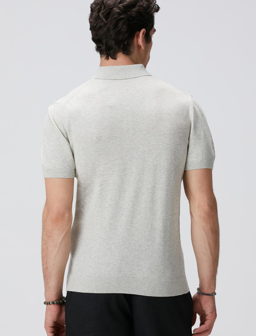 Network Erkek Gri Melanj Kazak