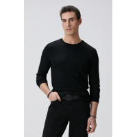 Network Erkek Siyah N-Tech Basıc Triko Kazak Network Erkek Siyah N-Tech Basıc Triko Kazak