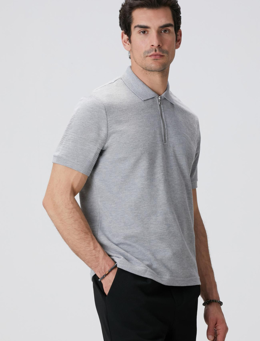 Network Erkek Gri Melanj T-shirt Network Erkek Gri Melanj T-shirt