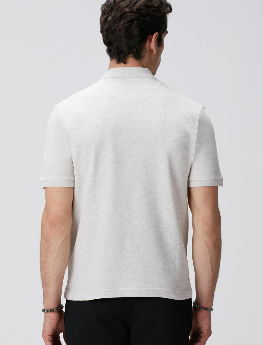 Network Erkek Bej Melanj T-shirt Network Erkek Bej Melanj T-shirt