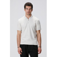 Network Erkek Bej Melanj T-shirt Network Erkek Bej Melanj T-shirt