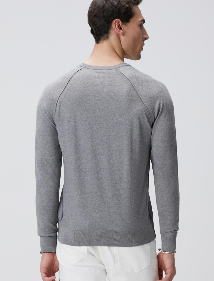 Network Erkek Gri Melanj Kazak Network Erkek Gri Melanj Kazak