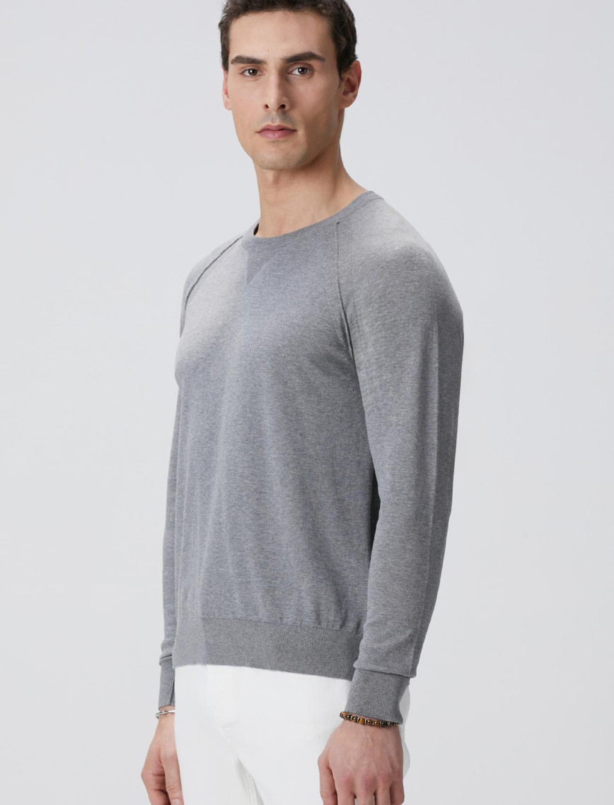 Network Erkek Gri Melanj Kazak Network Erkek Gri Melanj Kazak