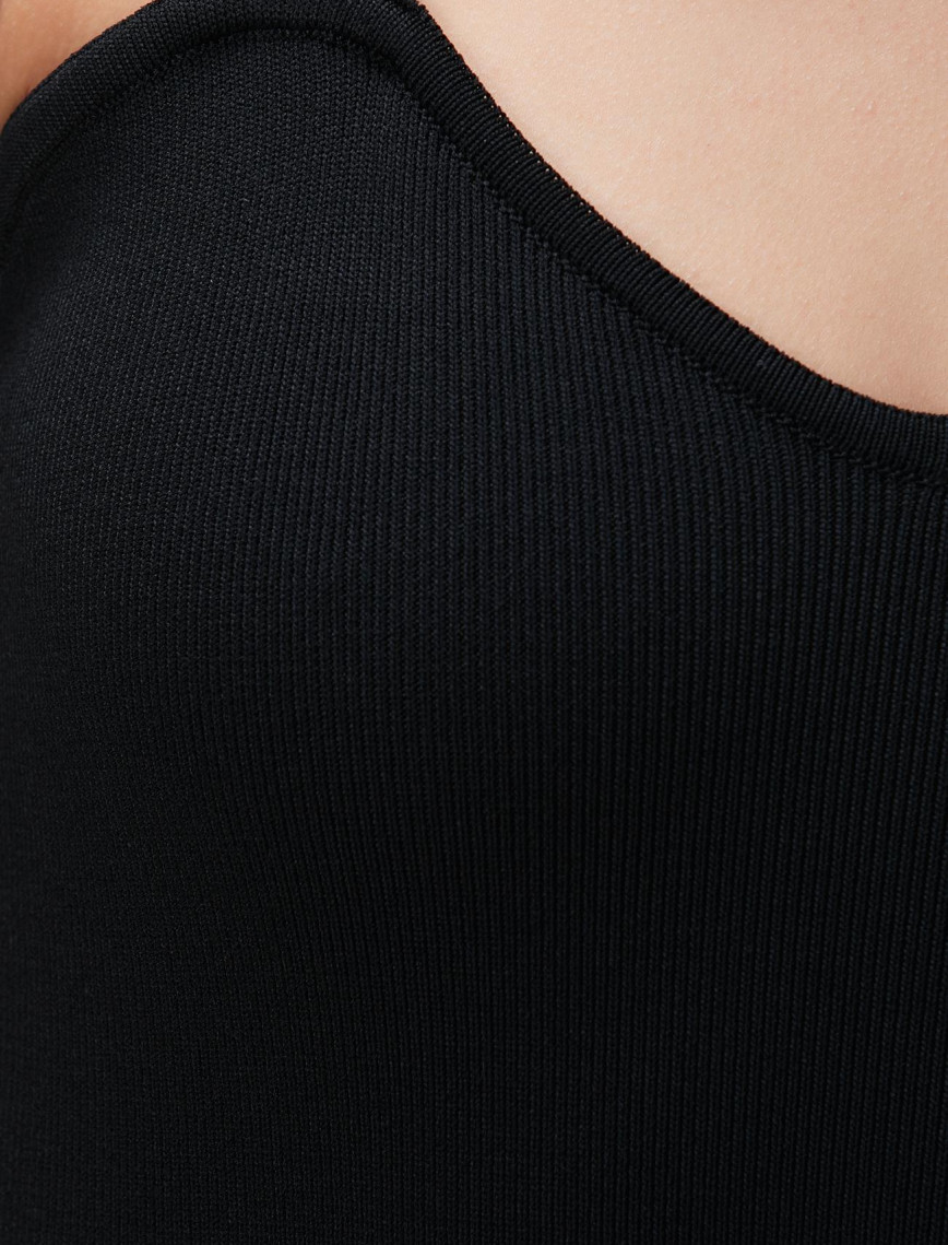 Network Kadın Siyah Midi Triko Elbise Network Kadın Siyah Midi Triko Elbise