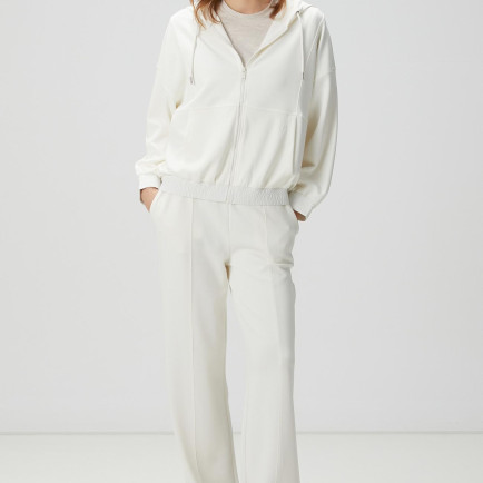 Network Kadın Kırık Beyaz Eşofman Altı