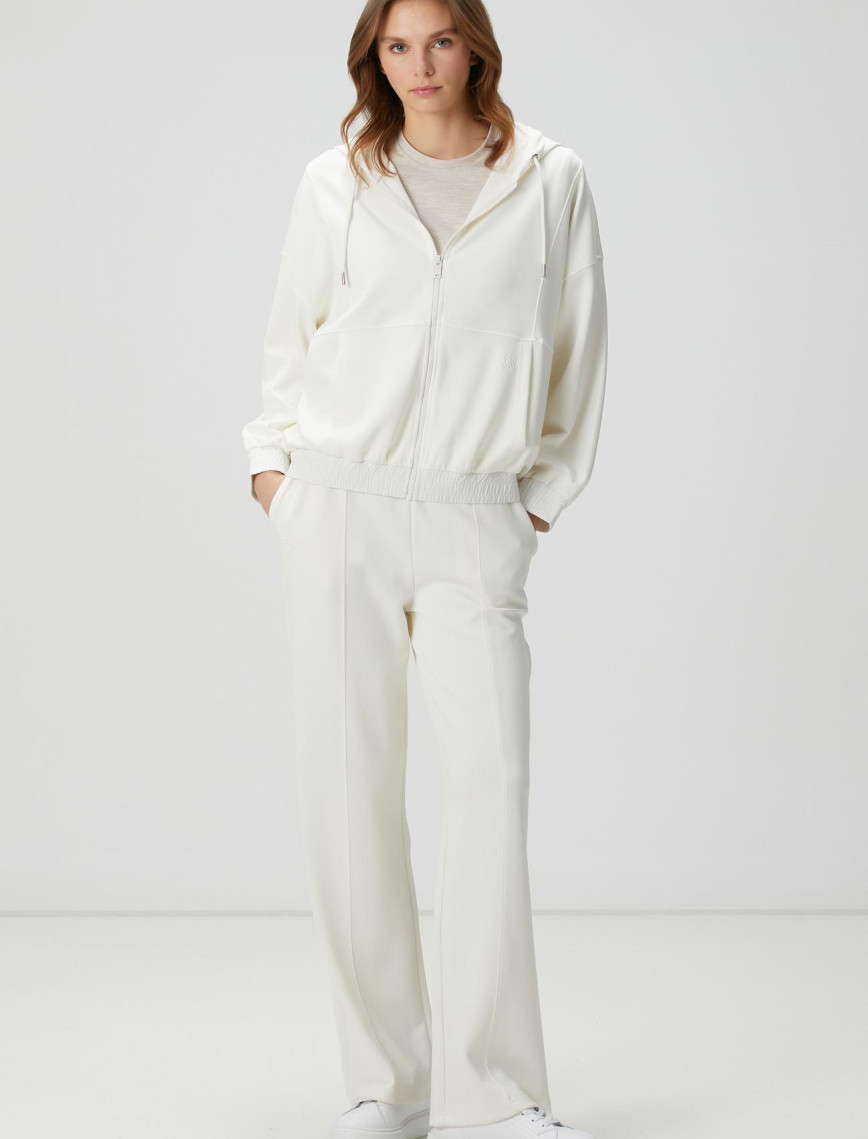 Network Kadın Kırık Beyaz Eşofman Altı Network Kadın Kırık Beyaz Eşofman Altı