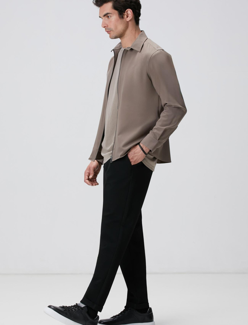 Network Erkek Vizon Basic T-shirt