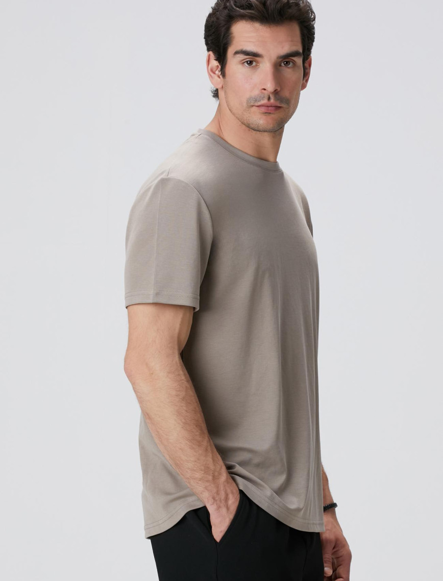 Network Erkek Vizon Basic T-shirt