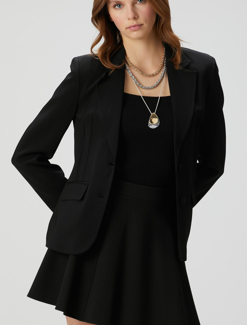 Network Kadın Siyah Ceket Network Kadın Siyah Ceket