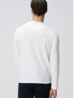 Network Erkek Kırık Beyaz Uzun Kollu Pamuk T-shirt Network Erkek Kırık Beyaz Uzun Kollu Pamuk T-shirt