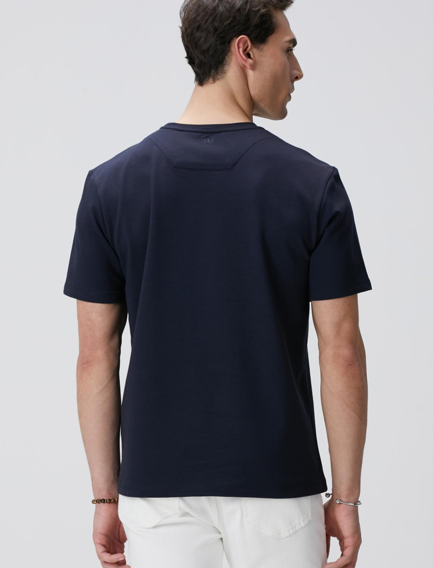 Network Erkek N-Tech Lacivert Basic T-shirt Network Erkek N-Tech Lacivert Basic T-shirt
