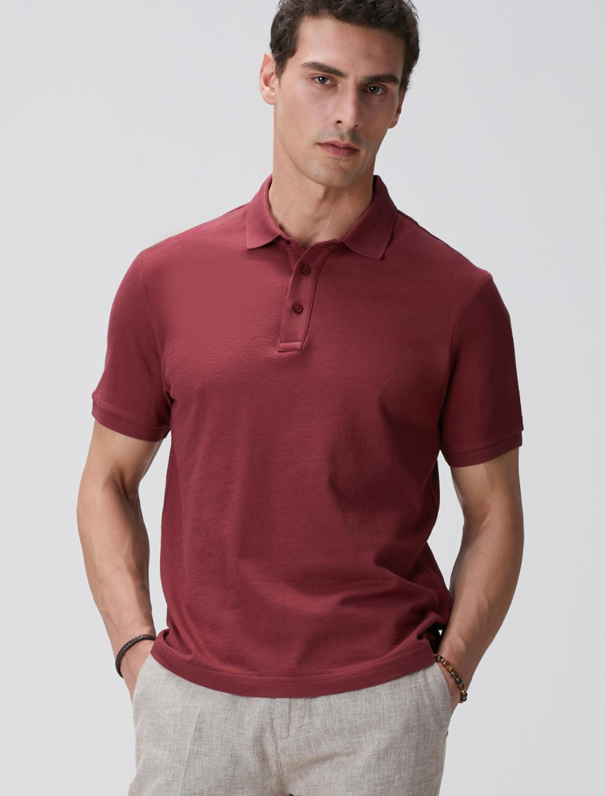 Network Erkek Bordo T-shirt Network Erkek Bordo T-shirt
