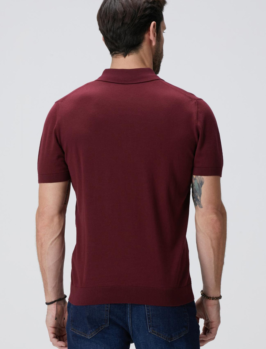 Network Erkek Bordo Polo Yaka Basic Kazak Network Erkek Bordo Polo Yaka Basic Kazak