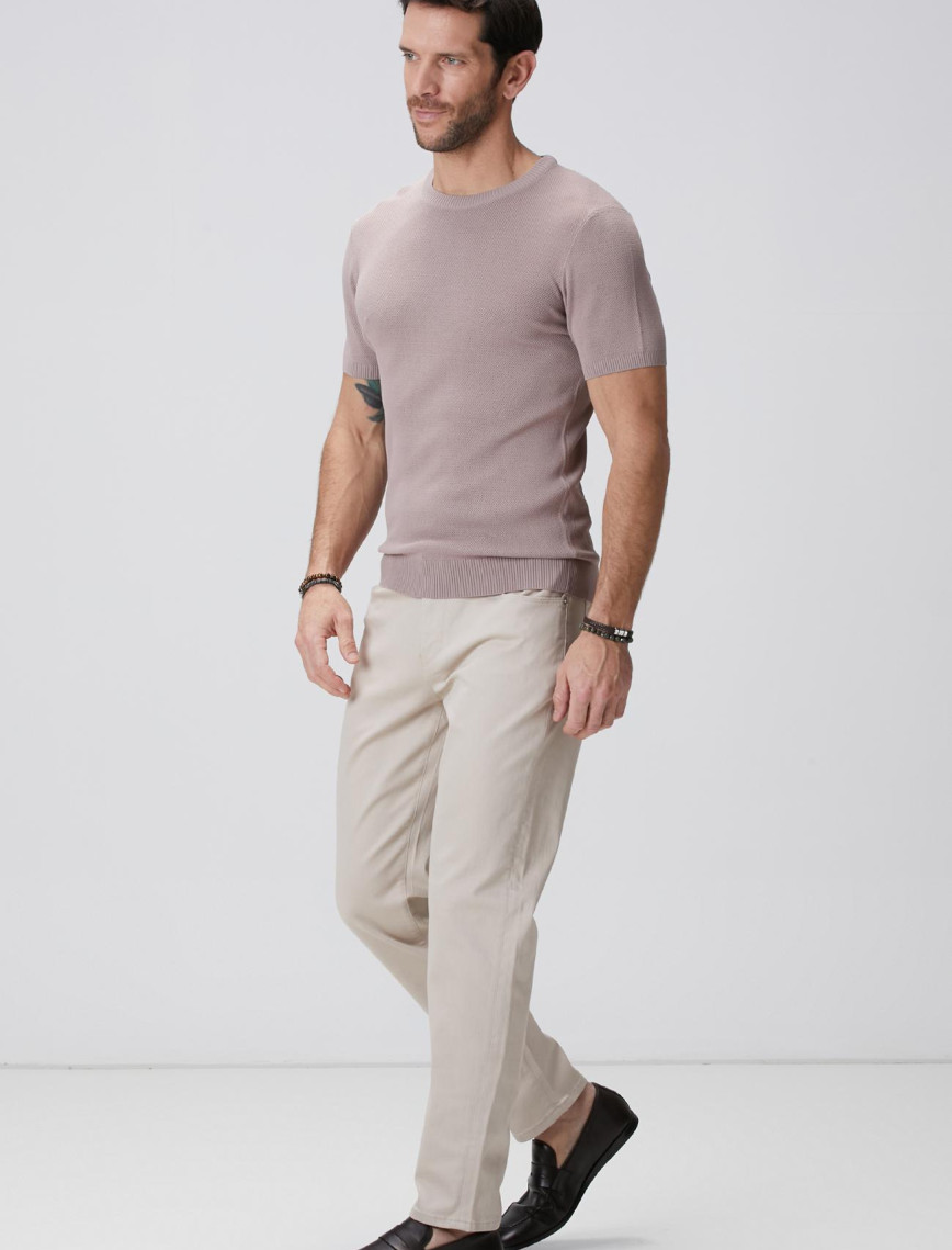 Network Erkek Pembe Jakarlı Triko Kazak Network Erkek Pembe Jakarlı Triko Kazak