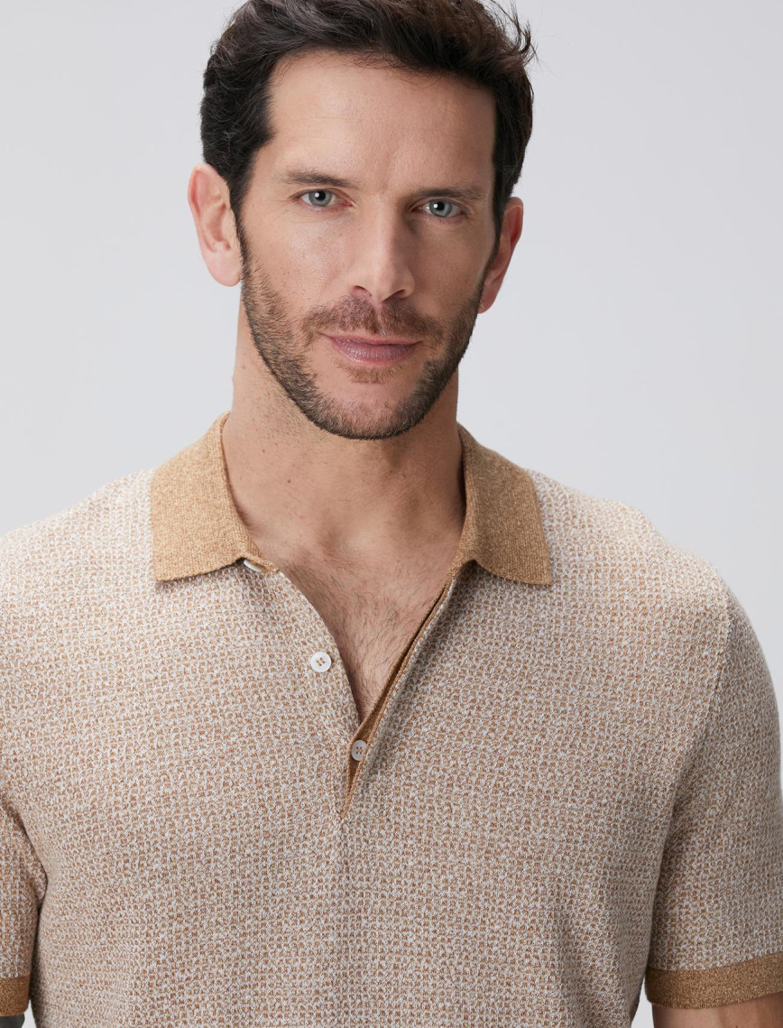 Network Erkek Limited Bej Keten Karışımlı Kazak Network Erkek Limited Bej Keten Karışımlı Kazak