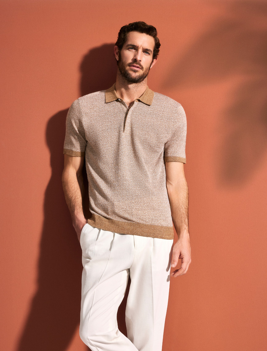 Network Erkek Limited Bej Keten Karışımlı Kazak Network Erkek Limited Bej Keten Karışımlı Kazak