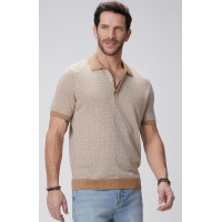 Network Erkek Limited Bej Keten Karışımlı Kazak Network Erkek Limited Bej Keten Karışımlı Kazak