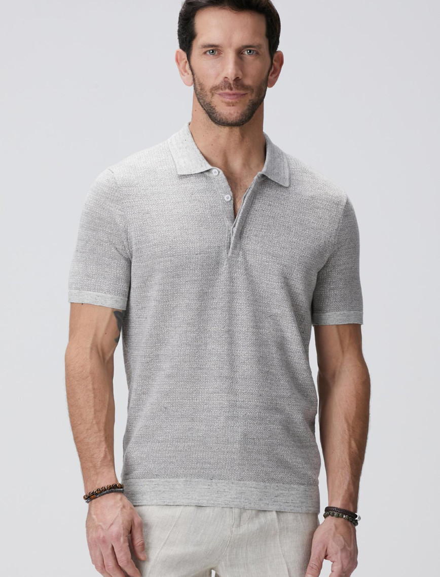 Network Erkek Limited Gri Keten Karışımlı Kazak Network Erkek Limited Gri Keten Karışımlı Kazak