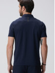 Network Erkek N-Tech Lacivert Polo Yaka Merserize T-shirt Network Erkek N-Tech Lacivert Polo Yaka Merserize T-shirt