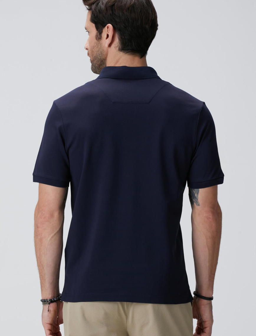 Network Erkek N-Tech Lacivert Polo Yaka T-shirt