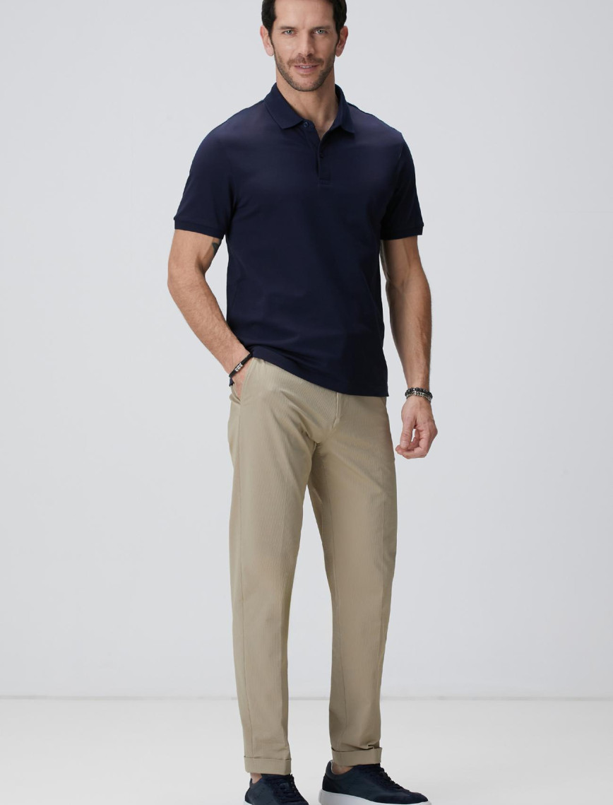 Network Erkek N-Tech Lacivert Polo Yaka T-shirt