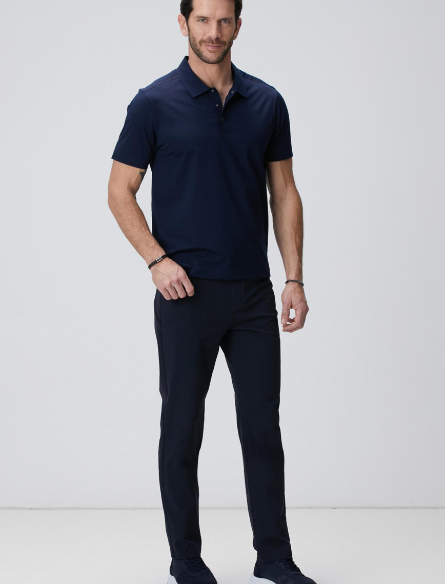 Network Erkek N-Tech Lacivert Polo Yaka T-shirt Network Erkek N-Tech Lacivert Polo Yaka T-shirt