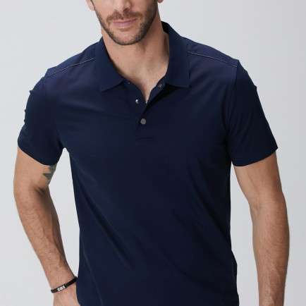 Network Erkek N-Tech Lacivert Polo Yaka T-shirt Network Erkek N-Tech Lacivert Polo Yaka T-shirt