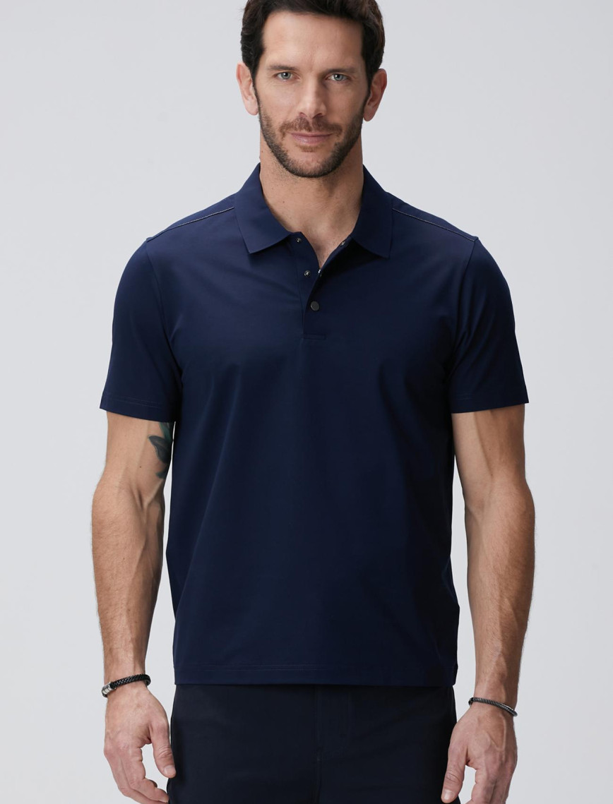 Network Erkek N-Tech Lacivert Polo Yaka T-shirt Network Erkek N-Tech Lacivert Polo Yaka T-shirt