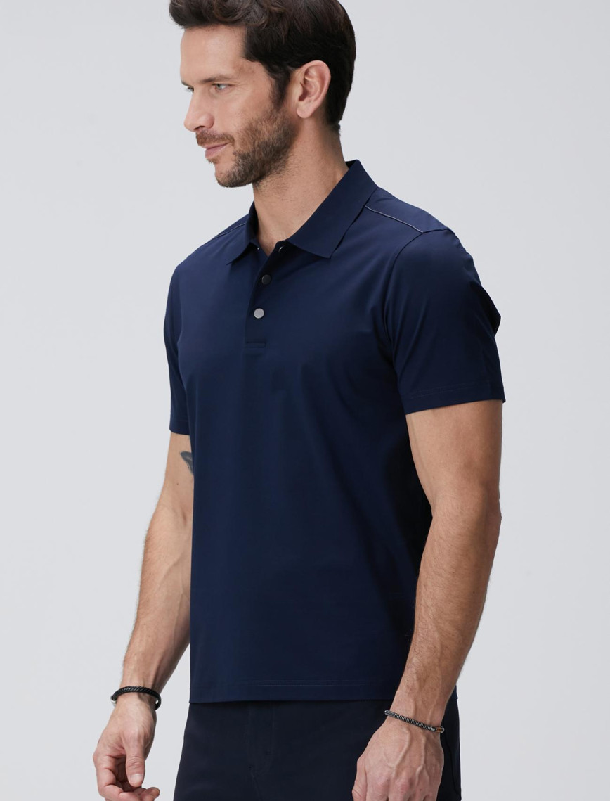 Network Erkek N-Tech Lacivert Polo Yaka T-shirt Network Erkek N-Tech Lacivert Polo Yaka T-shirt