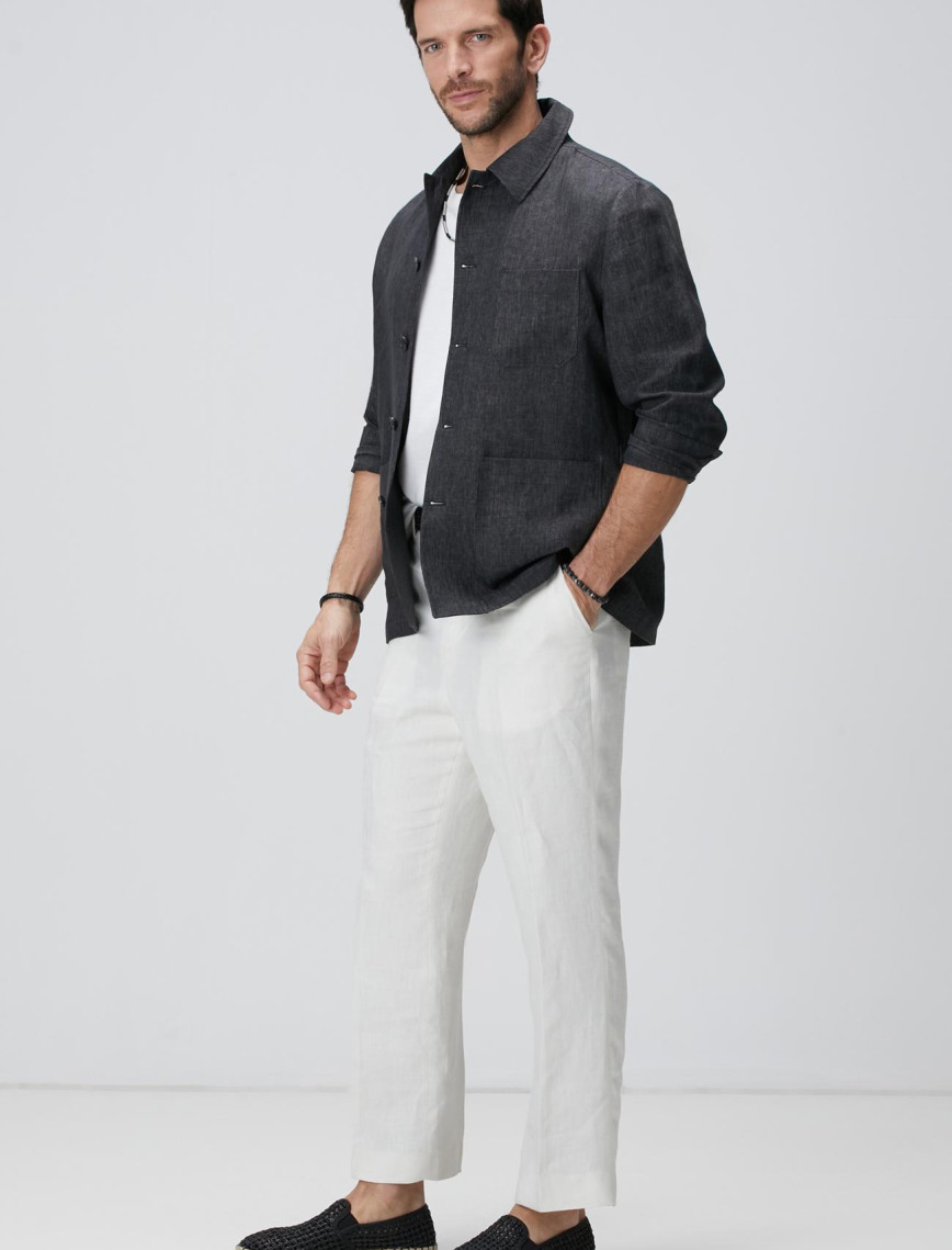 Network Erkek Kırık Beyaz T-shirt Network Erkek Kırık Beyaz T-shirt