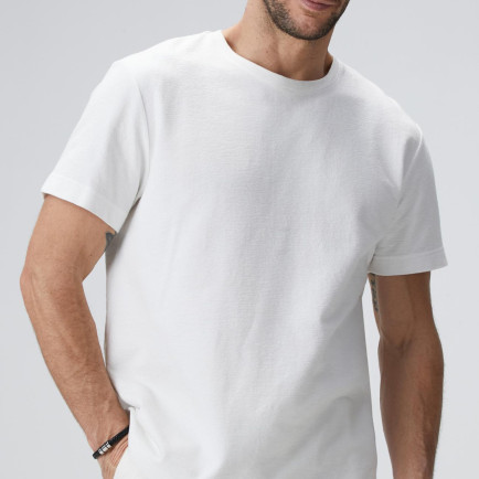 Network Erkek Kırık Beyaz T-shirt Network Erkek Kırık Beyaz T-shirt