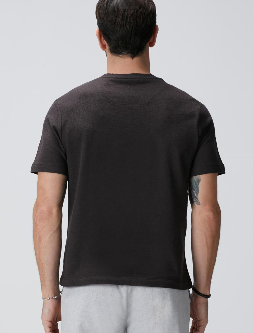Network Erkek Kahverengi T-shirt