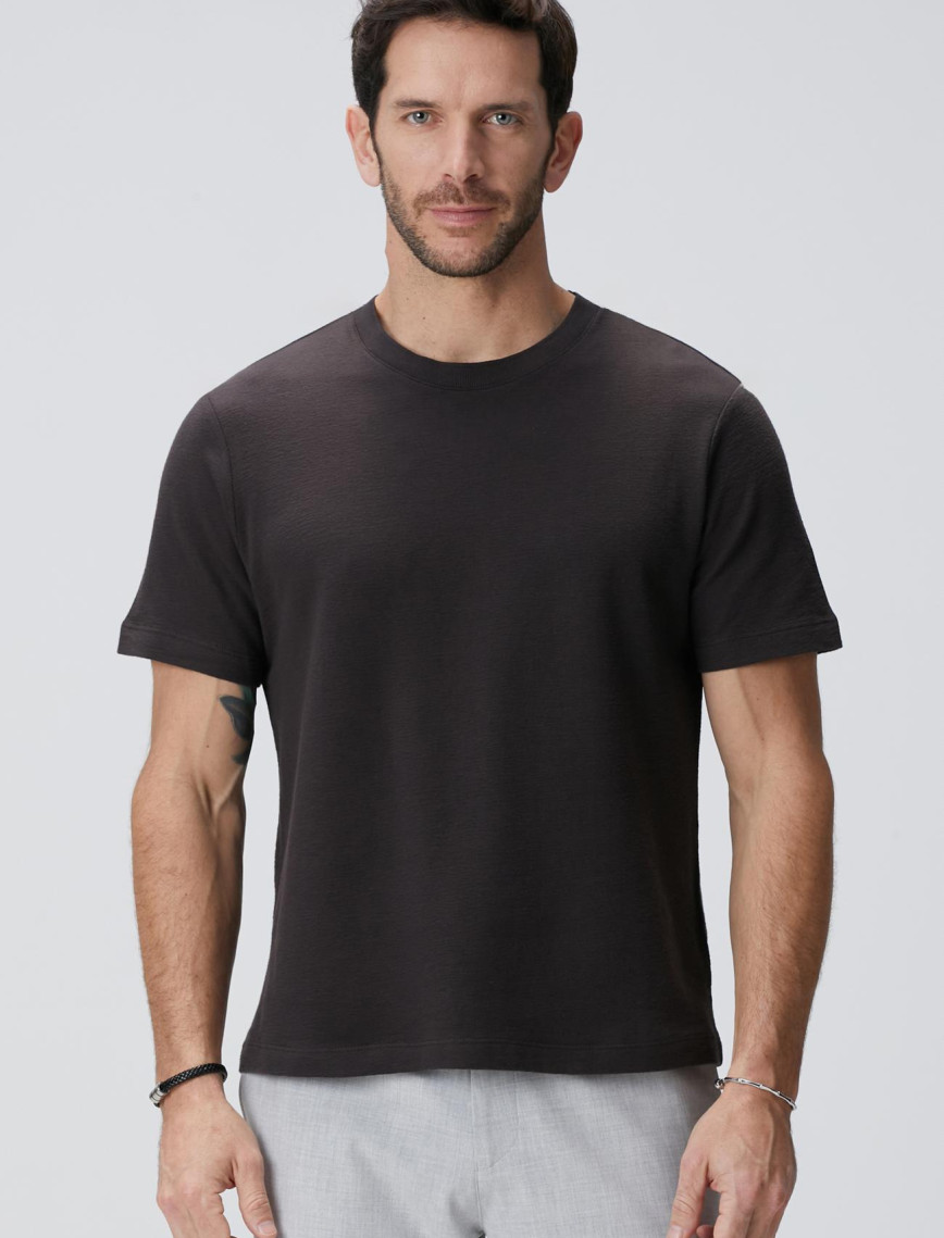 Network Erkek Kahverengi T-shirt