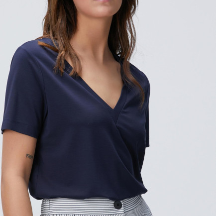 Network Kadın Lacivert T-shirt Network Kadın Lacivert T-shirt