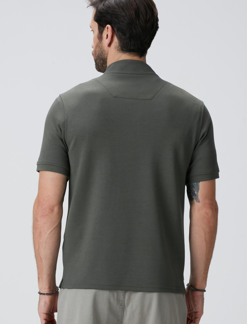 Network Erkek Haki Kısa Kollu Sweatshirt Network Erkek Haki Kısa Kollu Sweatshirt