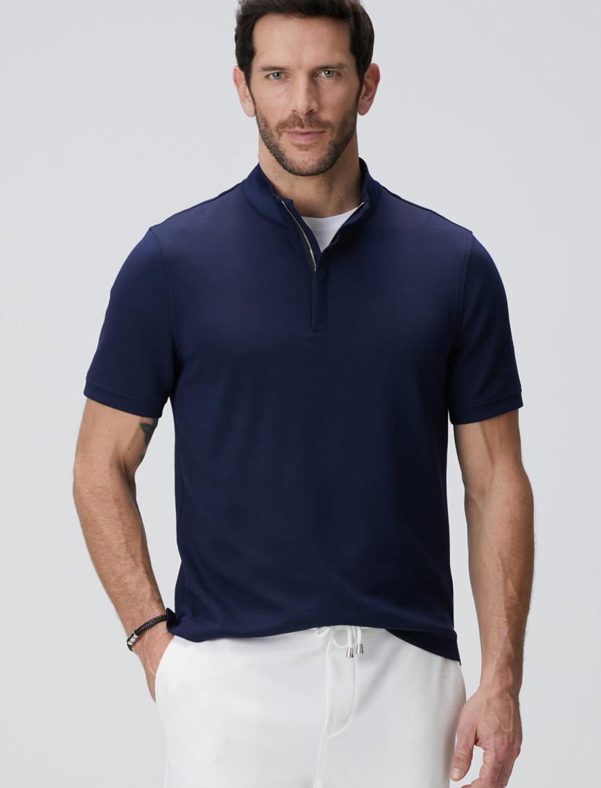 Network Erkek Lacivert Kısa Kollu Sweatshirt Network Erkek Lacivert Kısa Kollu Sweatshirt