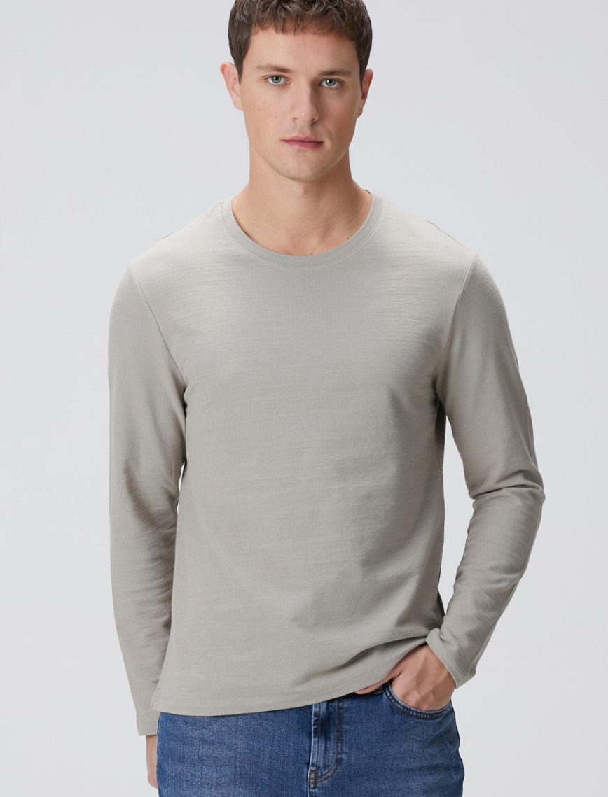 Network Erkek Lacivert Uzun Kollu Pamuk T-shirt Network Erkek Lacivert Uzun Kollu Pamuk T-shirt