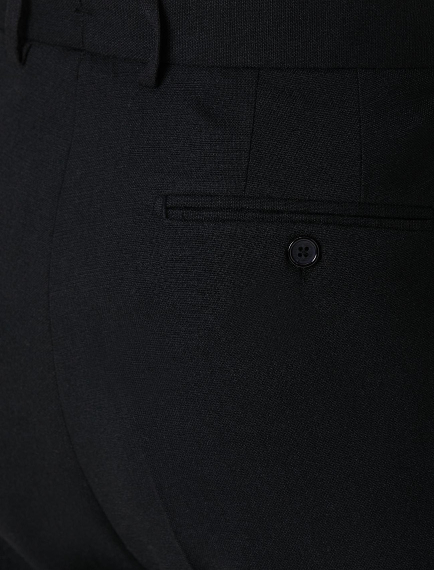 Network Erkek Siyah Pantolon