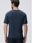 Network Erkek Lacivert Basic T-shirt