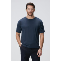 Network Erkek Lacivert Basic T-shirt
