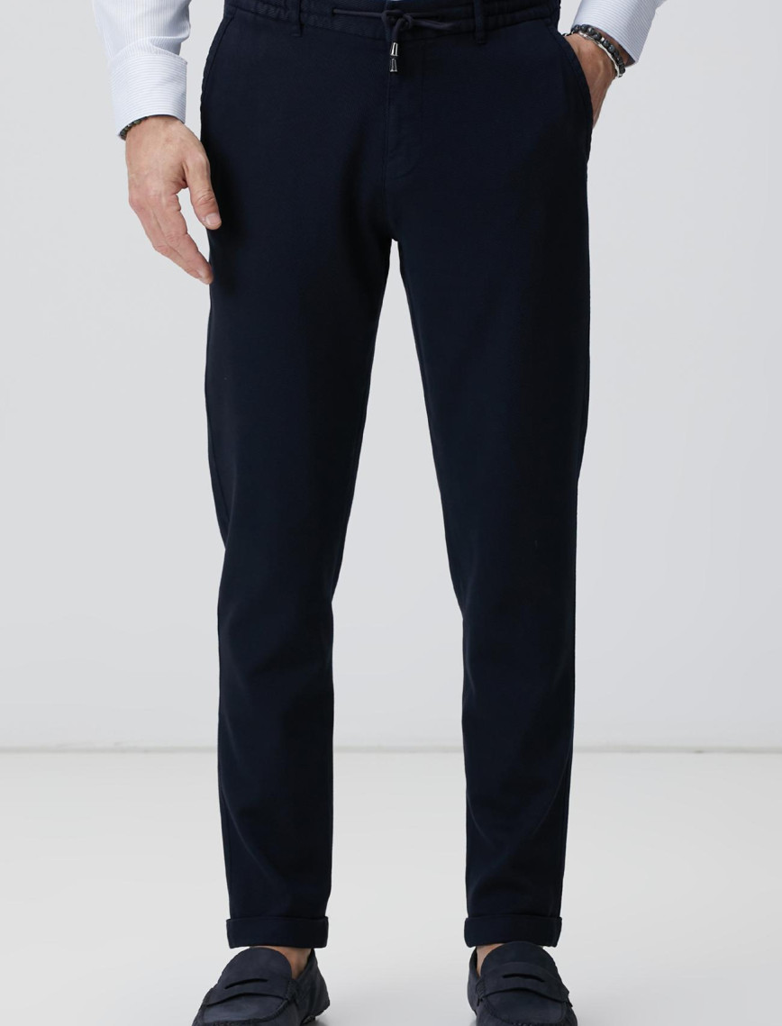 Network Erkek Lacivert Jogger Pantolon