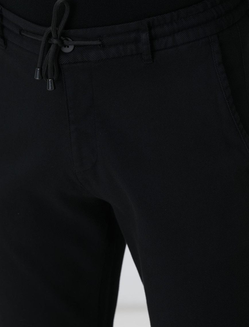Network Erkek Siyah Jogger Pantolon