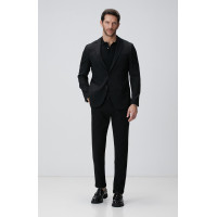 Network Erkek Siyah Jogger Pantolon