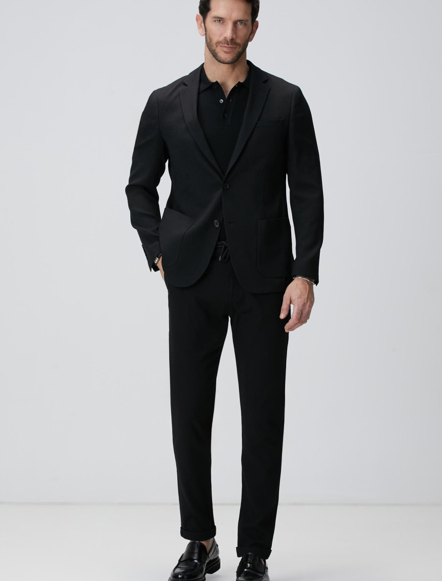 Network Erkek Lacivert Jogger Pantolon